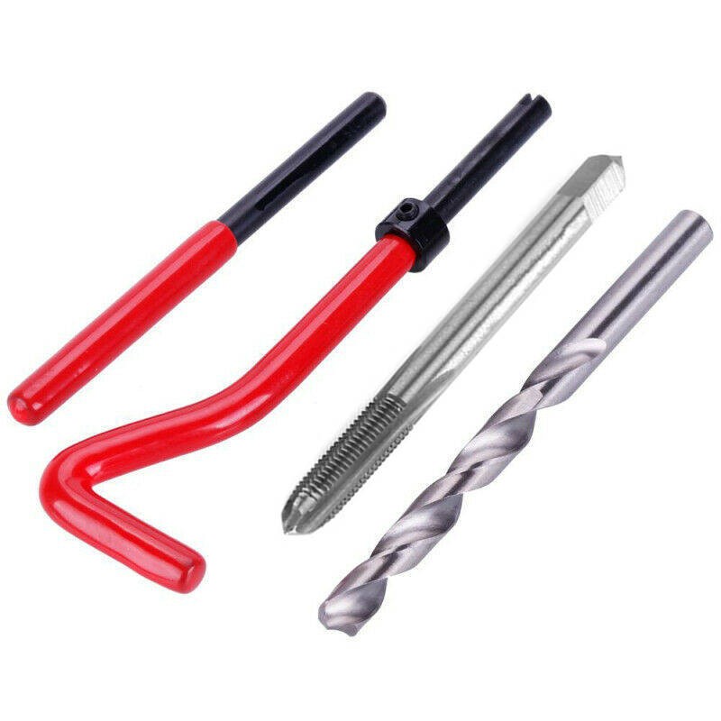 30pcs Wire Insert Thread Repair Set Helicoil M5 Metric Recoil Insert Kit CS