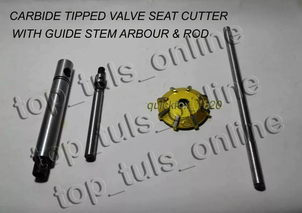 KTM,HONDA,KAWASAKI,SUZUKI JAPAN BIKES VALVE RE SEATING TOOL KIT CARBIDE HEADS
