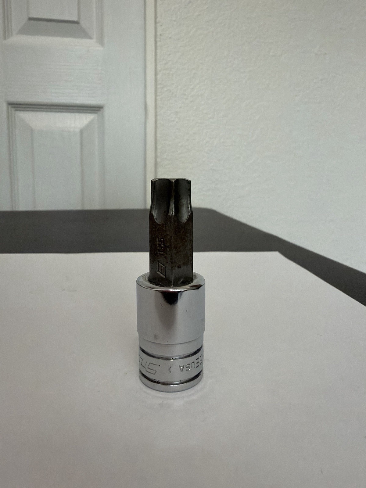 SNAP-ON FTX55E Standard T55 Torx Bit Chrome Socket Driver 3/8” Dr.