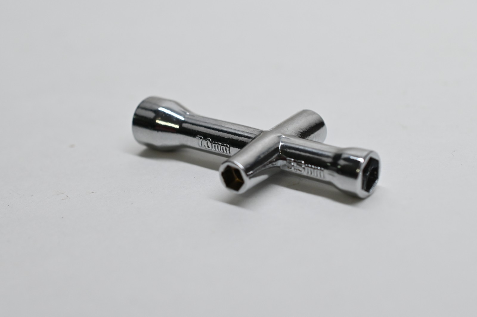Cross wrench 4mm 5mm 5.5mm and 7mm for nuts M2, M2.5, M3 and M4