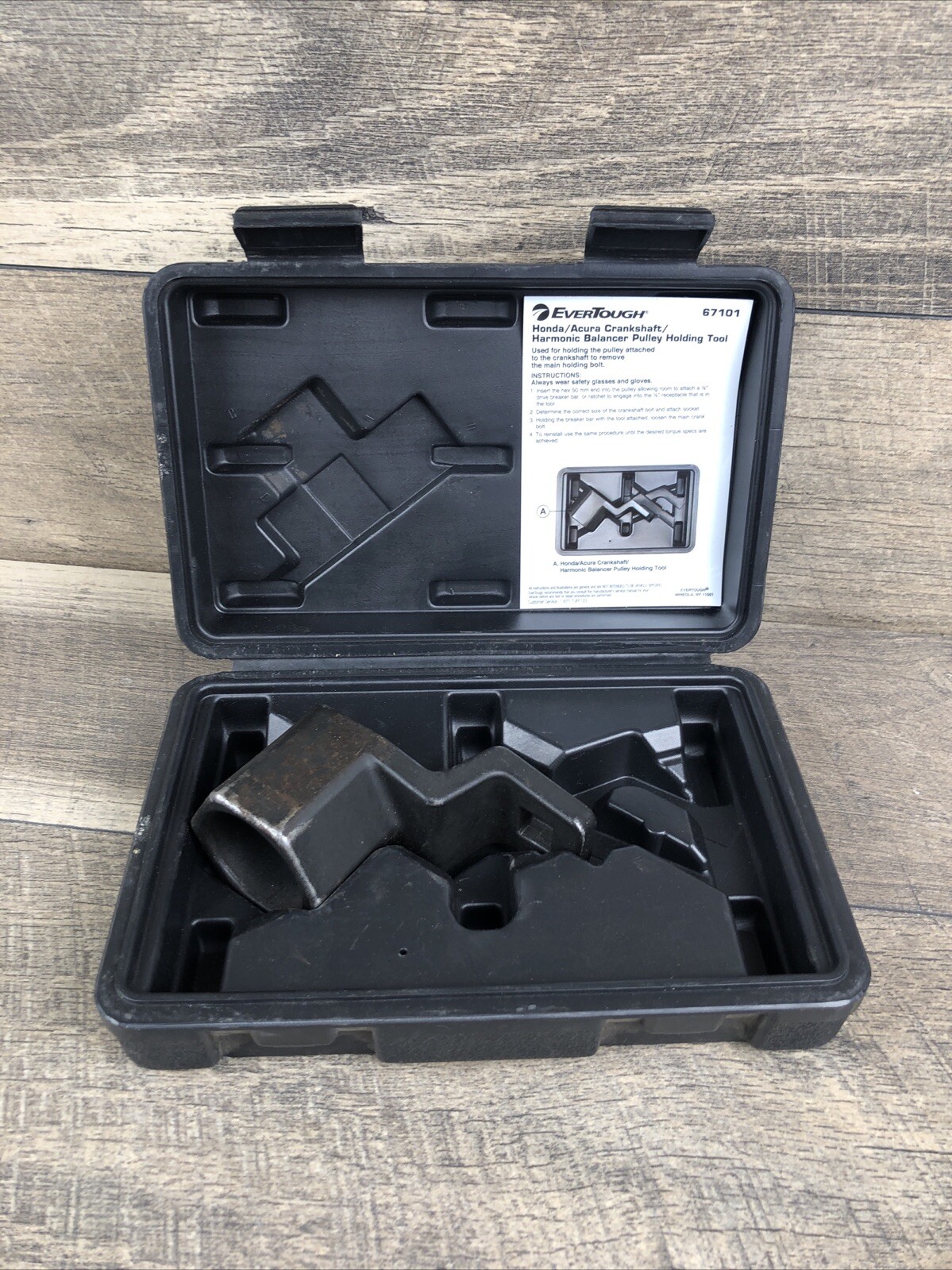 Evertough 67101 Honda/Acura Crankshaft Damper Holding Tool