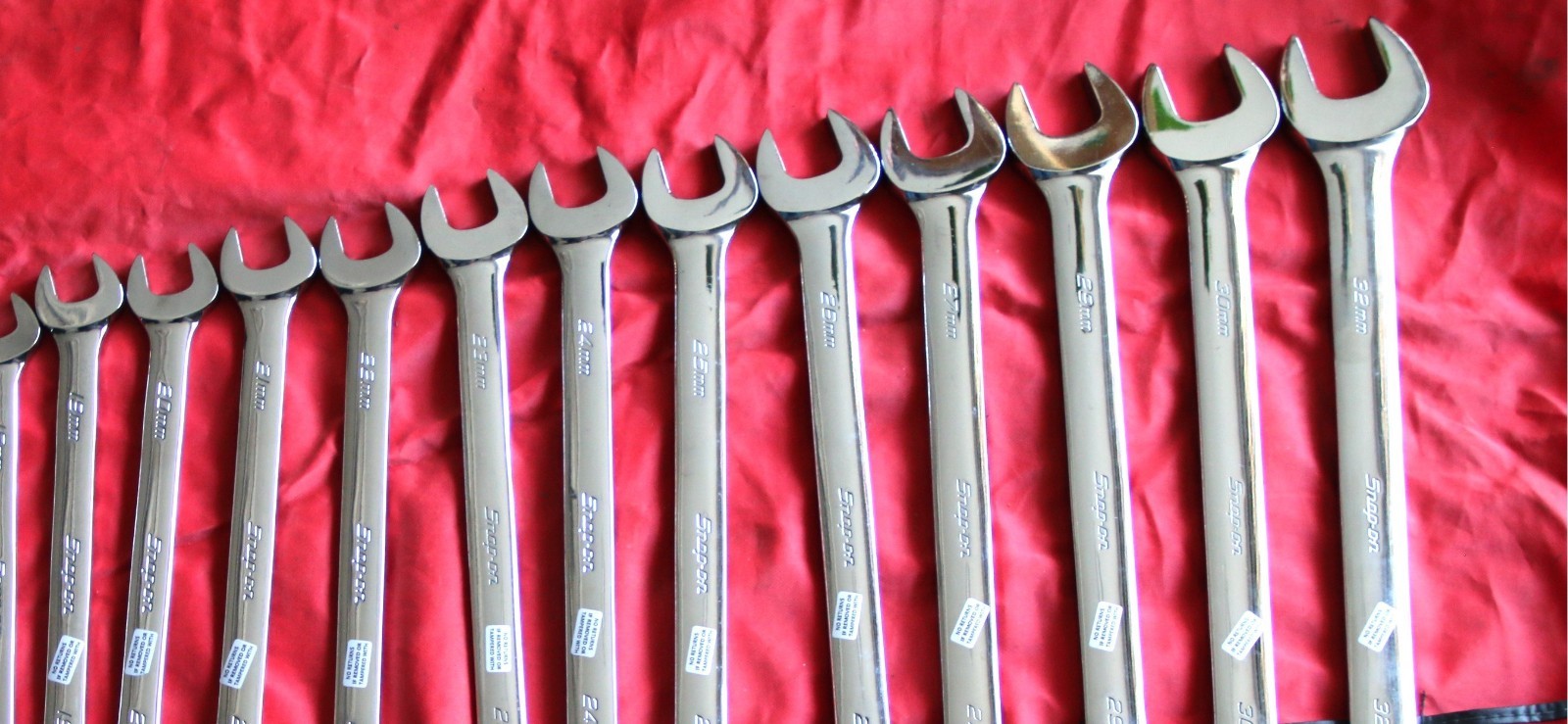Snap-on OEXM SERIES 23 Piece 8mm-32mm Combination Wrench Set