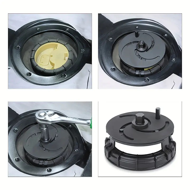 Adjustable Fuel Pump Cover 3 Jaws Fuel Tank LID Wrench Removal Tool 89mm-170mm