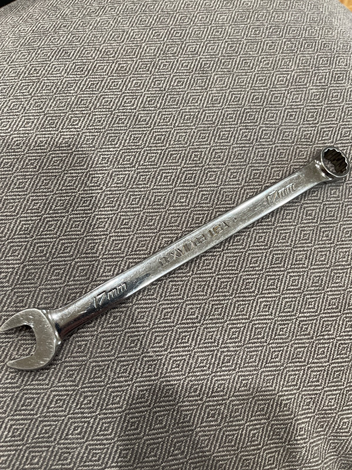Snap-On Tools OEXM170B 17mm Combination Wrench USA