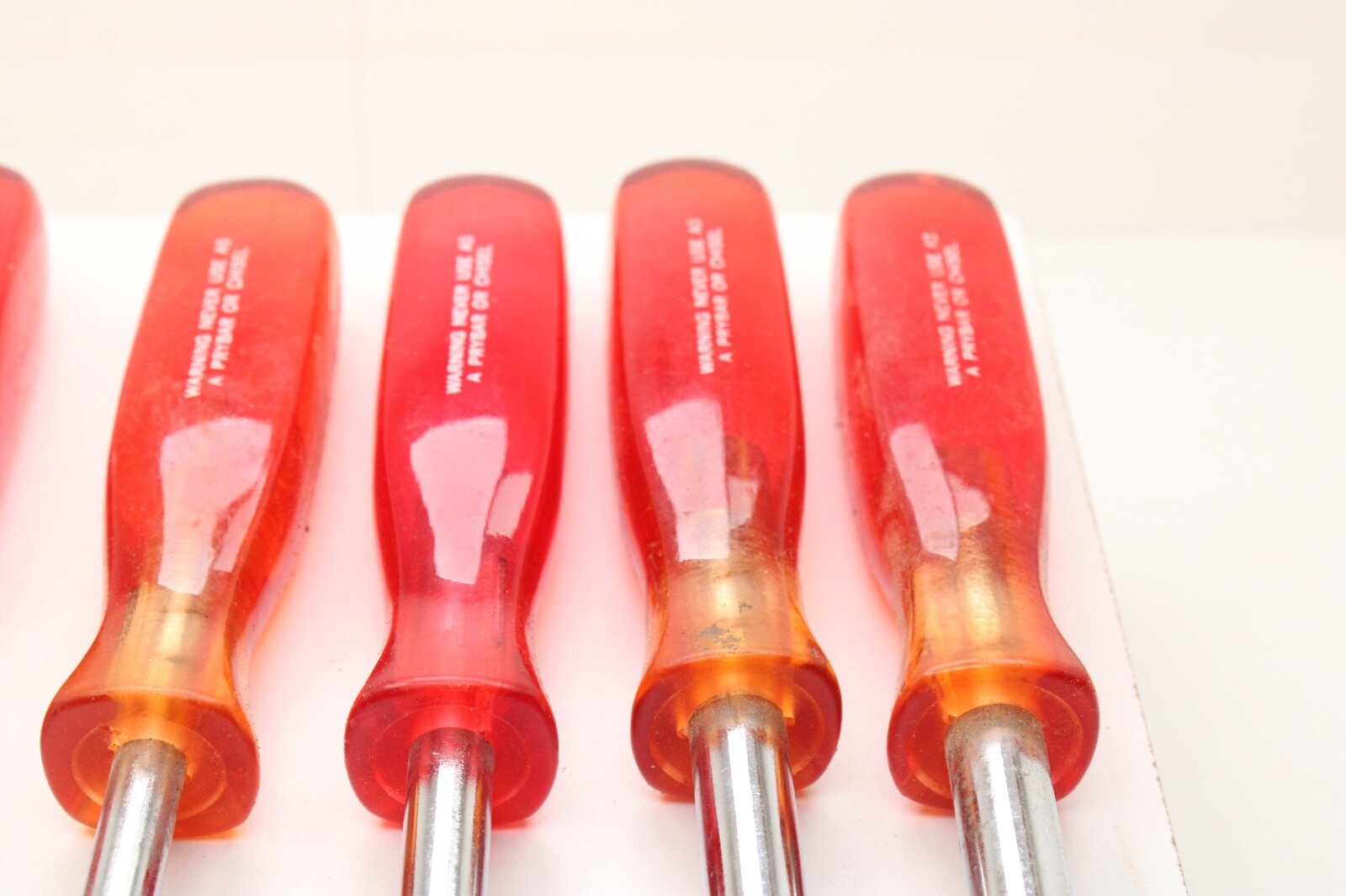 Unbranded Nut Drivers SAE 7 Pc. Set 1/2” 7/16” 3/8” 11/32” 5/16” 1/4” 3/16”