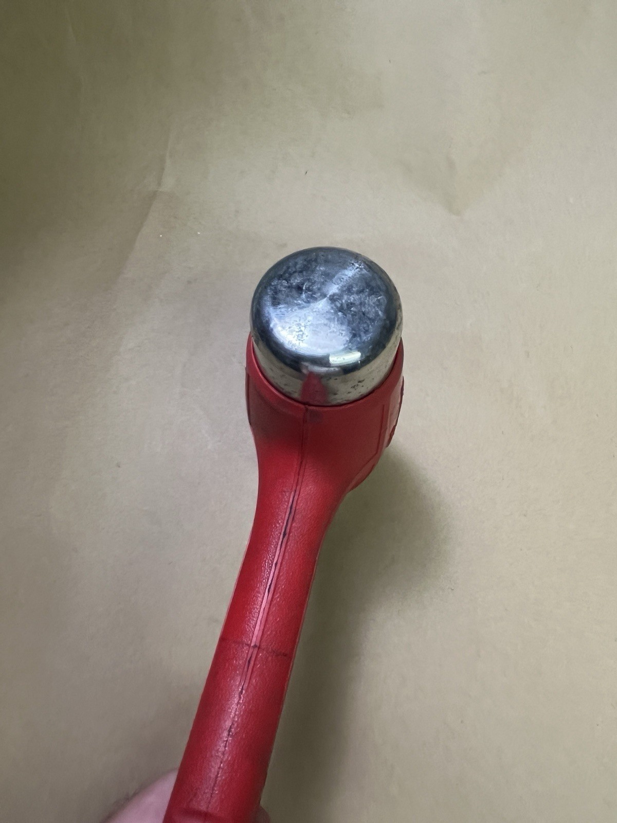 Snap-On Tools HBBD32 Red Ball Peen Dead Blow Hammer 32 Ounce USA
