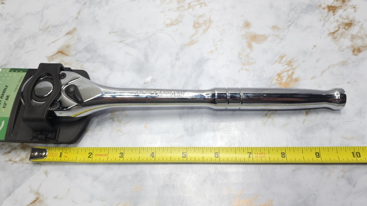 New Jonnesway 1/2″ Dr Ratchet 72 Tooth Steel Fully Polished Professional Grade