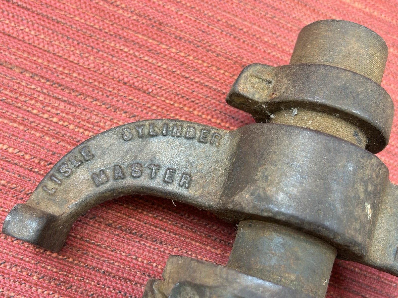 Vintage Automotive Tool Lisle Cylinder Ridge Reamer Master Model, flathead