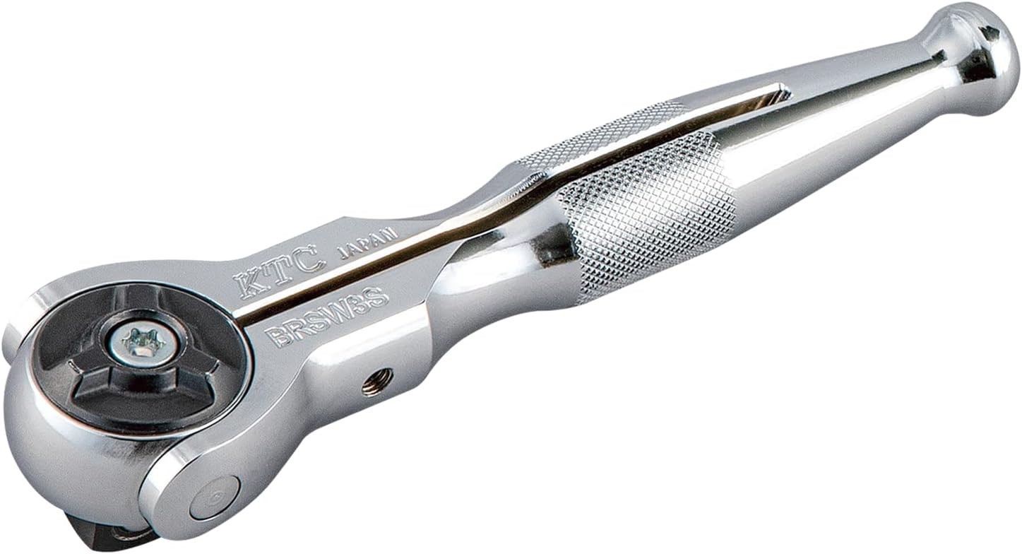 KTC 9.5 sq. Short Swivel Ratchet Handle BRSW3S
