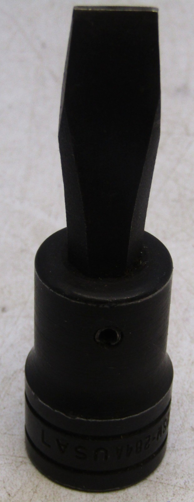 Snap-On PSW-284A 1/2 Drive Straight Blade Socket, Black Oxide.