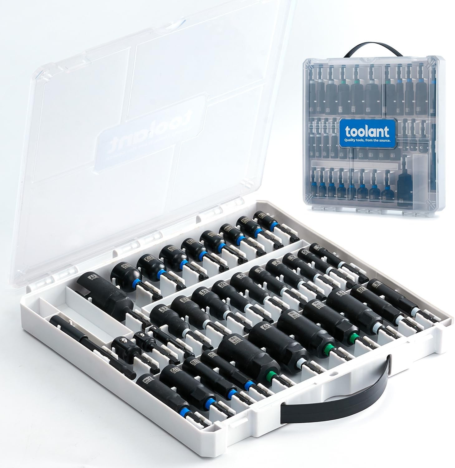 Durable 34-Piece Magnetic Nut Driver Set for Easy Fastening and Repair Tasks