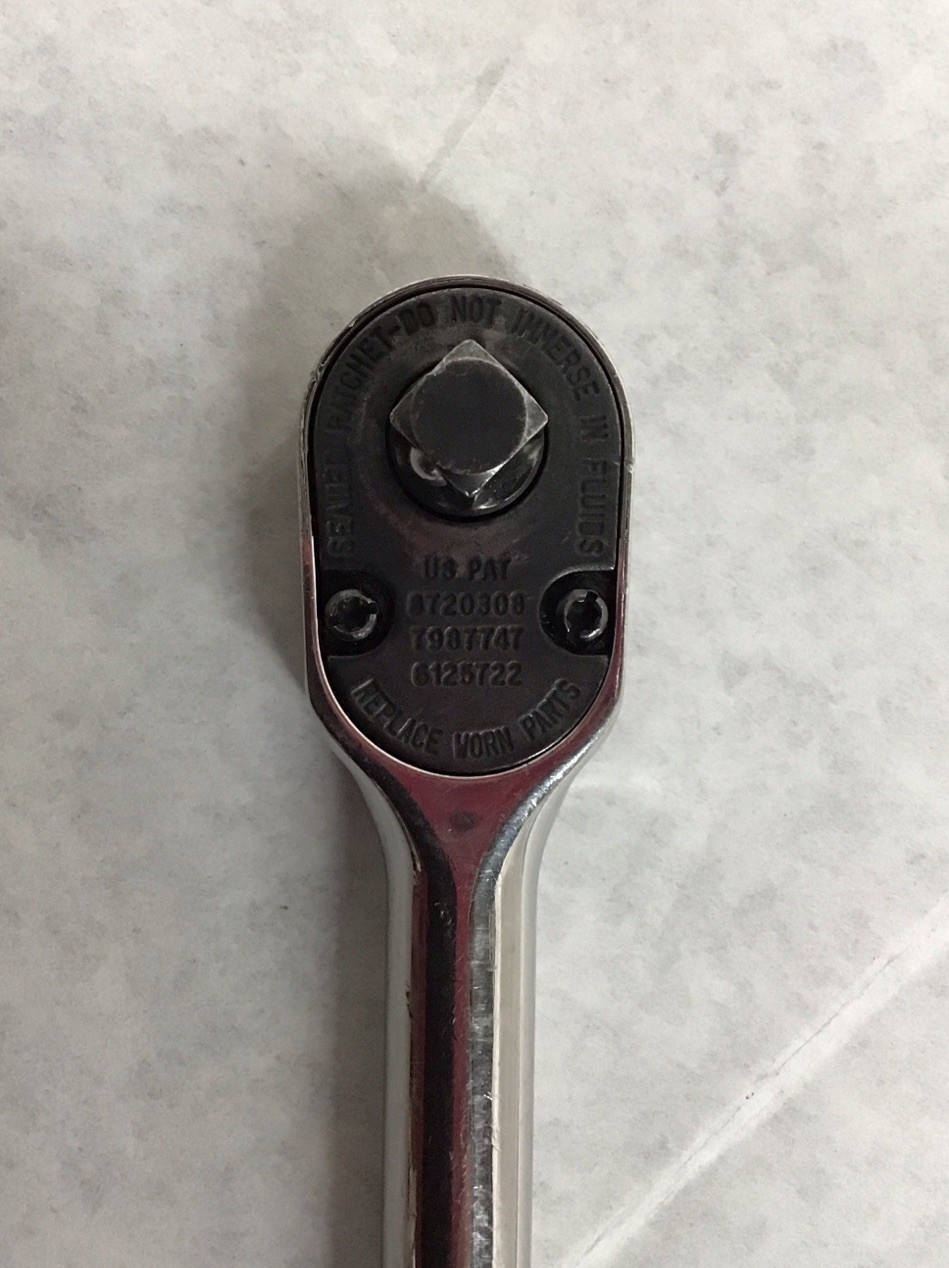 Snap On Extra Long 3/8 Hard Handle Ratchet FHLLD80 Dual 80 Technology