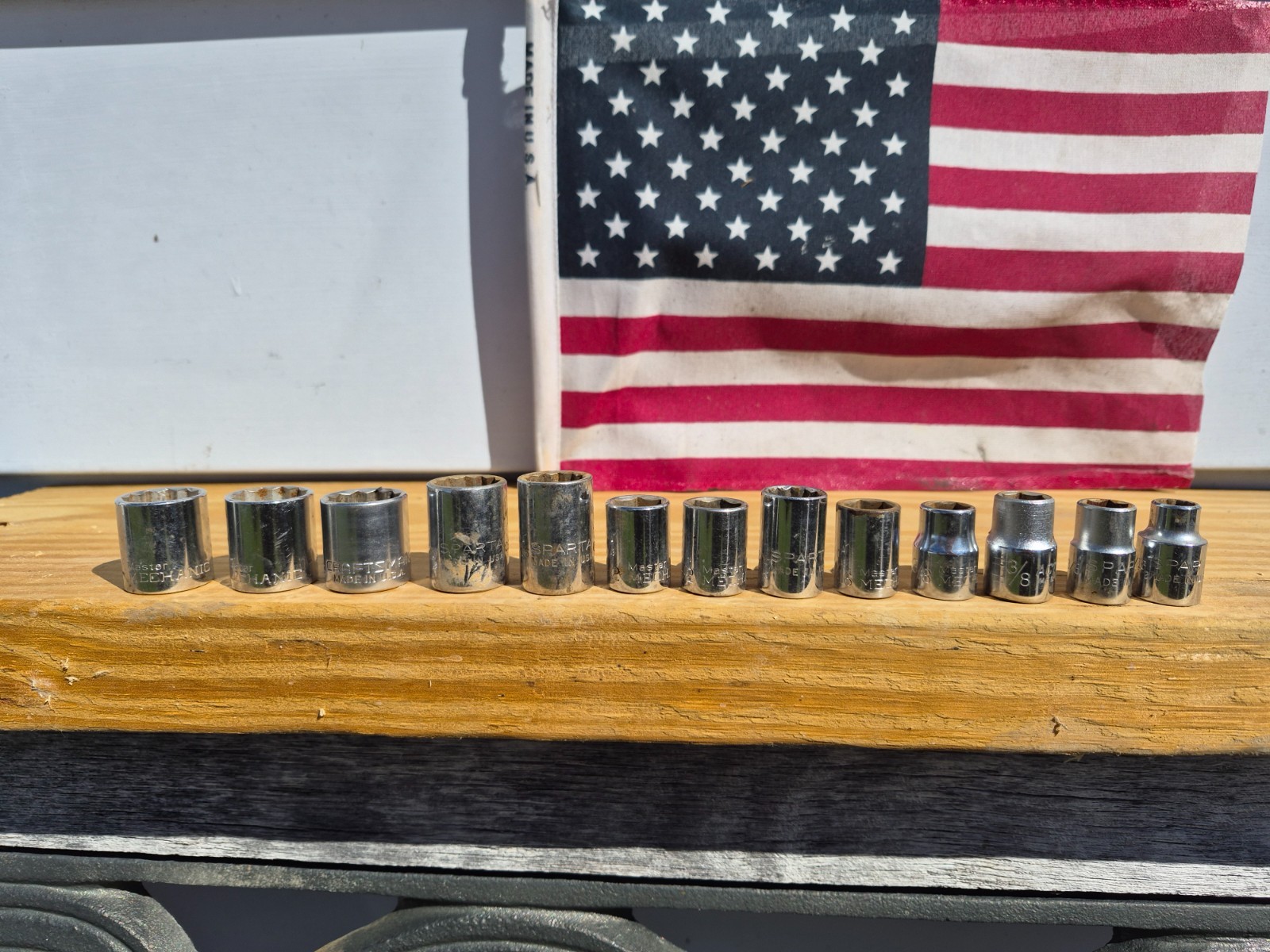 13 3/8 inch drive sockets made in the USA