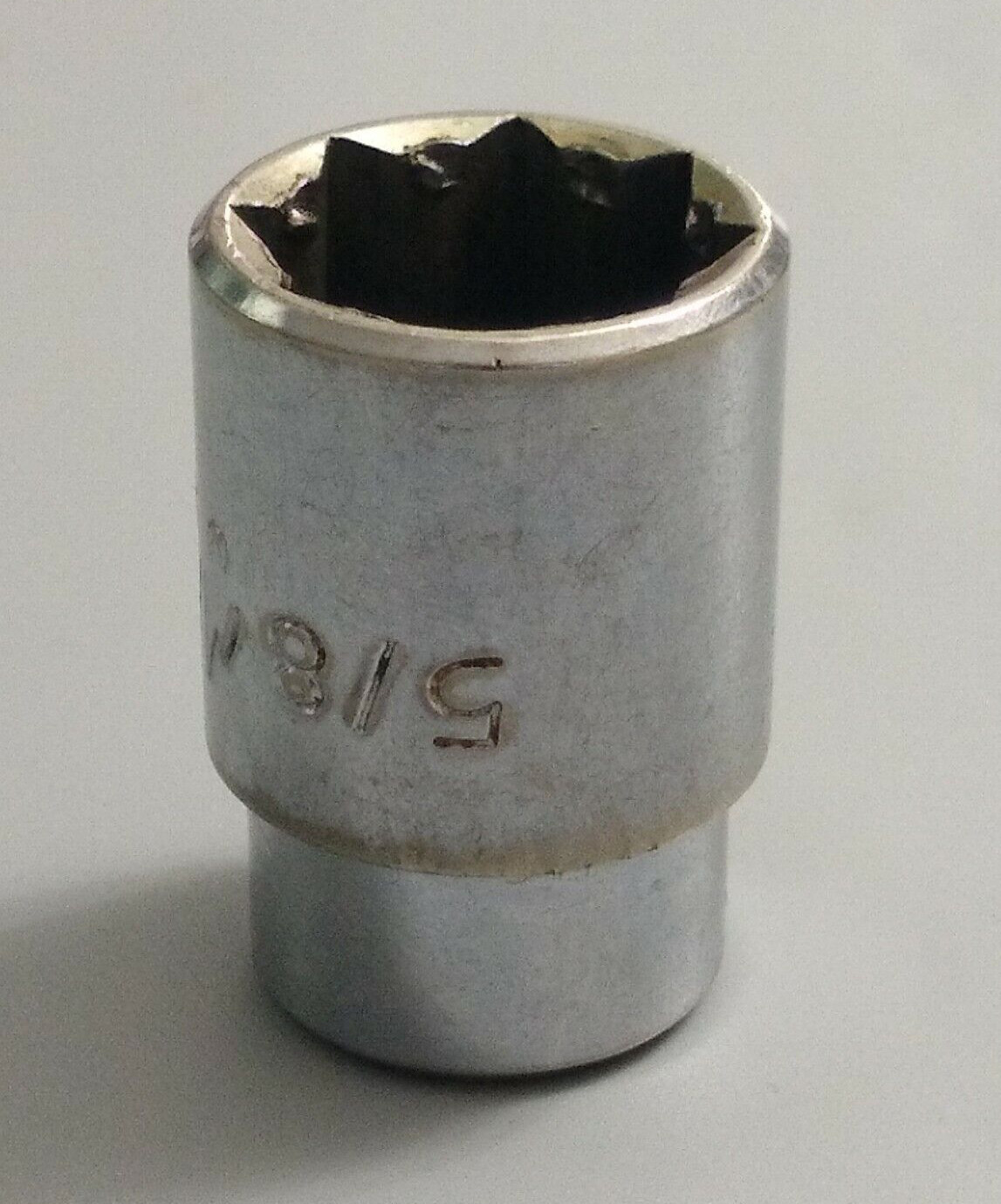 MAC Tools V208, 1/2» Drive 5/8″, «Star» Socket, Shallow, 8 Point.