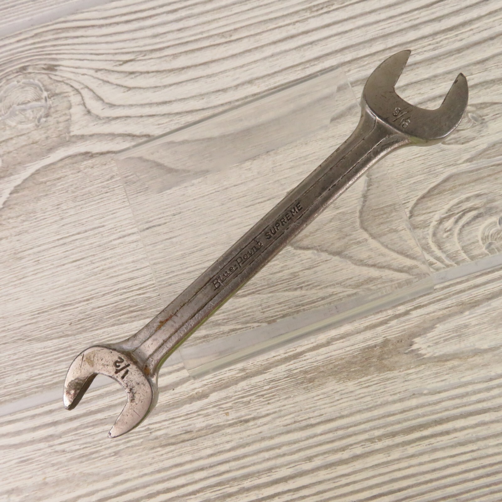 Blue Point Supreme – by Snap-On – S-1618 – Open-End Wrench – 1/2″ & 9/16″ – USA
