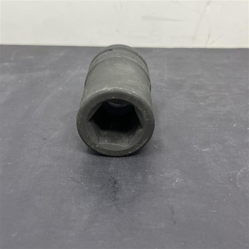 Genius Tools Deep Impact Socket 1-1/8 Inch Size 1 Inch Drive Chrome 869536