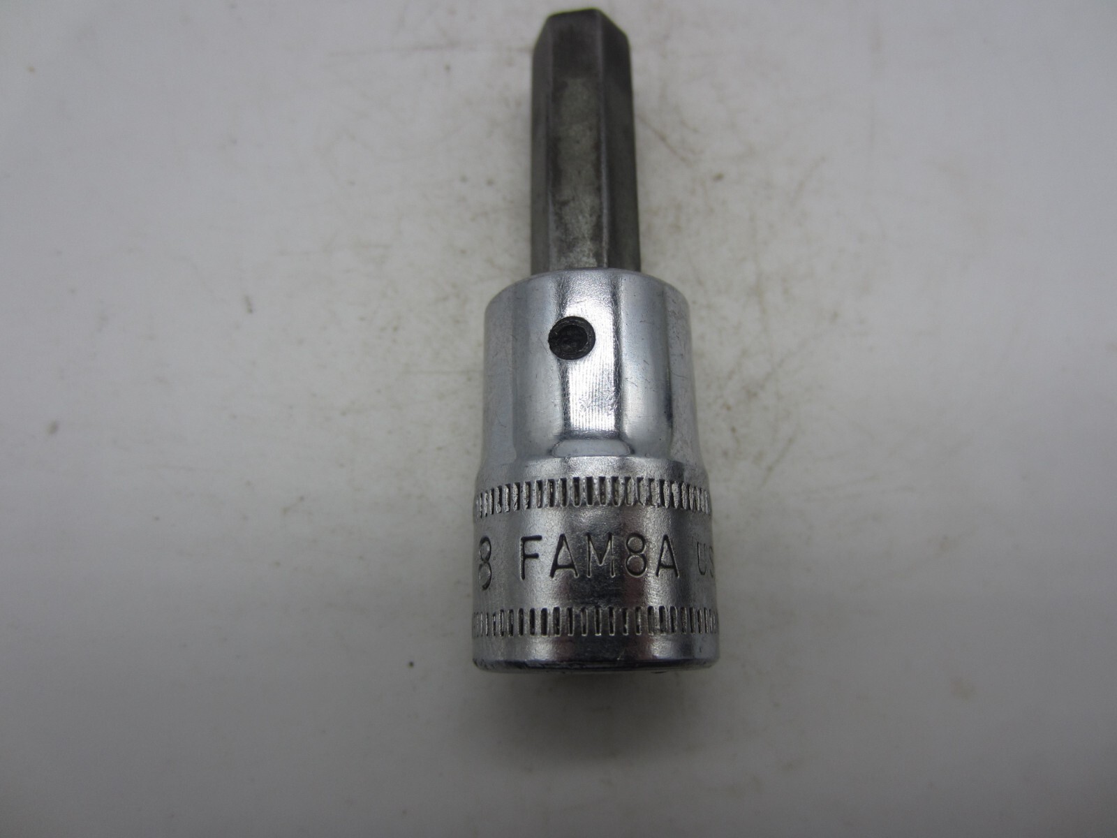SNAP ON TOOLS 8mm METRIC — HEX BIT SOCKET DRIVER — 3/8″ Drive — FAM8A