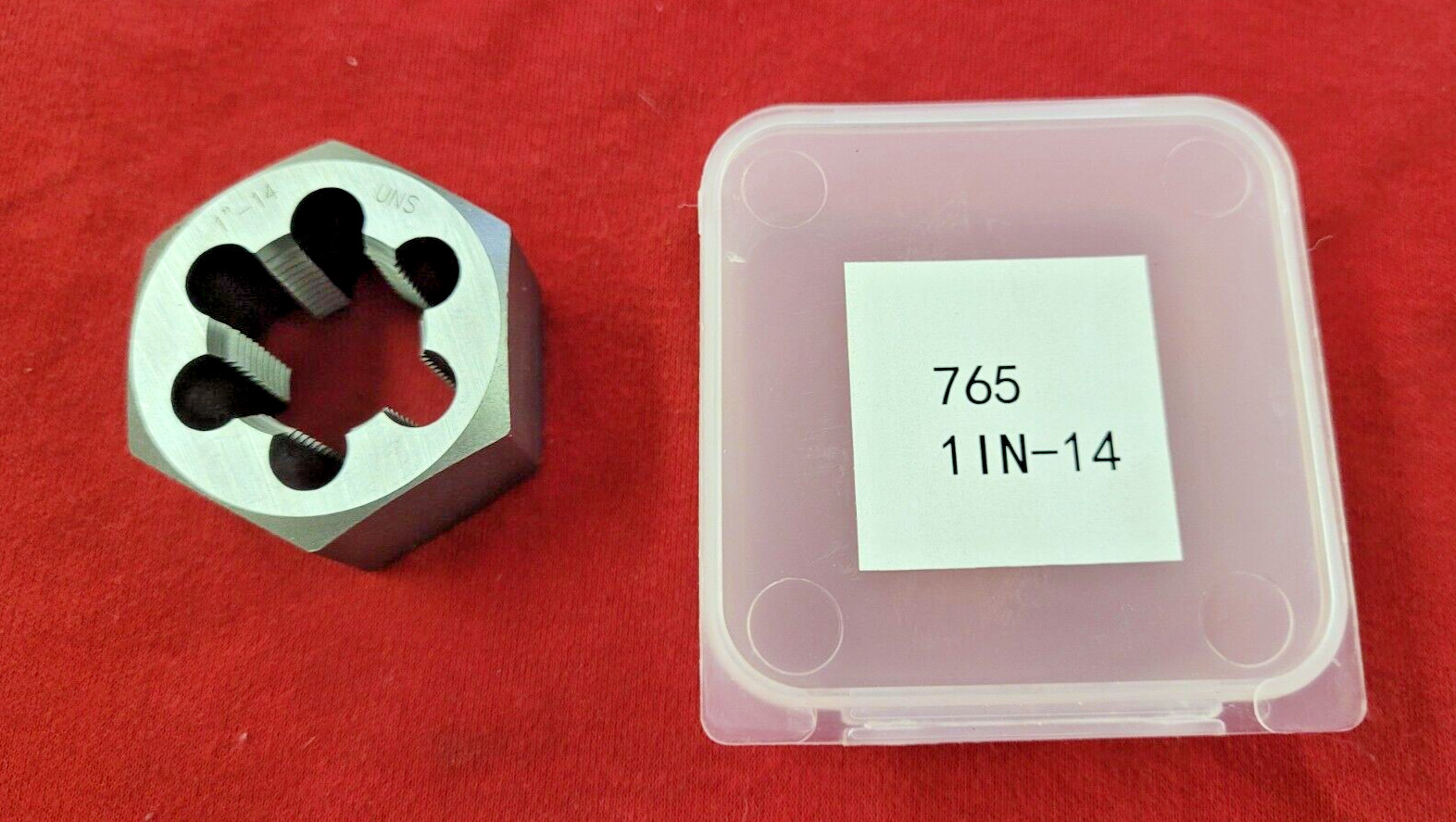 1″-14 NS x 1.81″ Hex Carbon Die A1 416-06414 Rethread Die CS