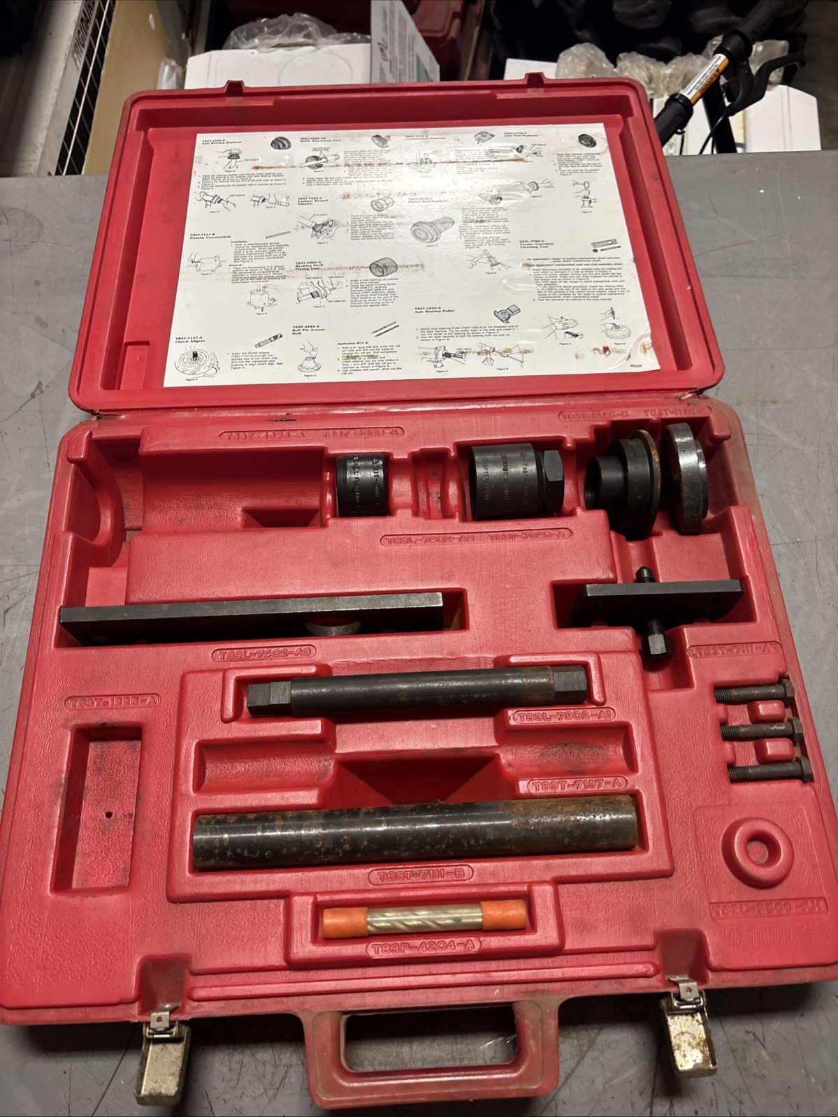 Ford Rotunda T83T-1000-F Essential Special Service Tools – INCOMPLETE