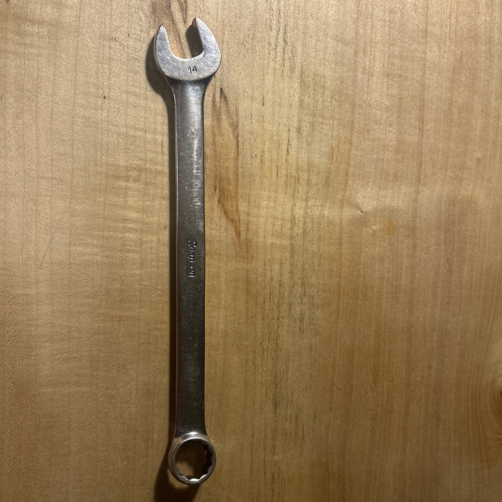 SNAP-ON 14MM 12PT REVERSIBLE RATCHETING COMBINATION WRENCH #SRXRM14 USA