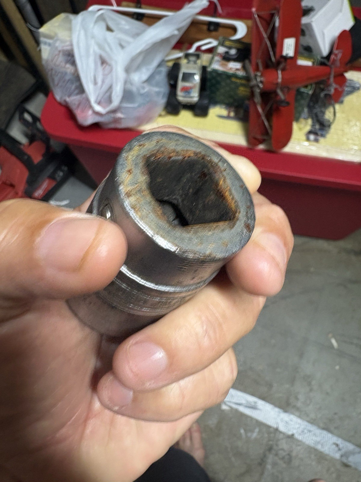 Snap-on 3/4″ Drive1-1/8″ 12PT SAE Socket LDH362, Used & Worn. (17)