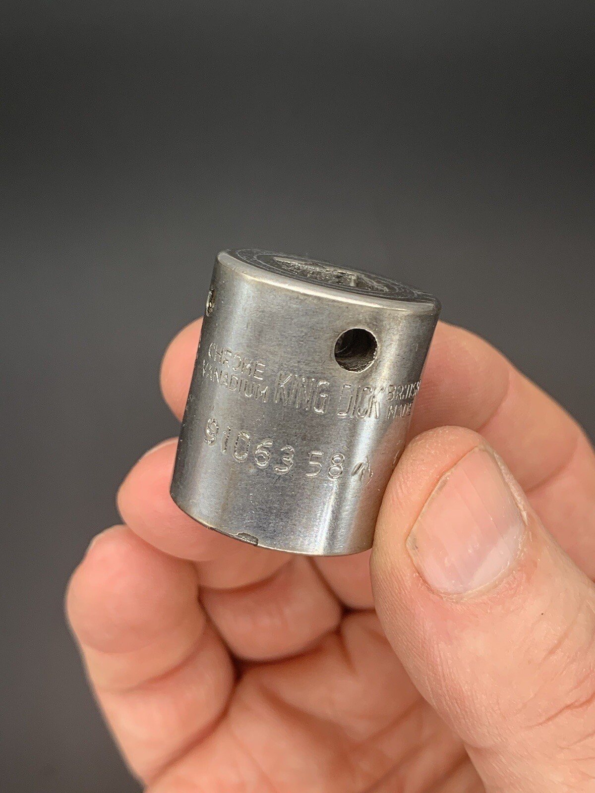 King Dick Impact Socket 11/16 AF 69 AF 3/8” Drive MSA 222 Military Arrow 1966