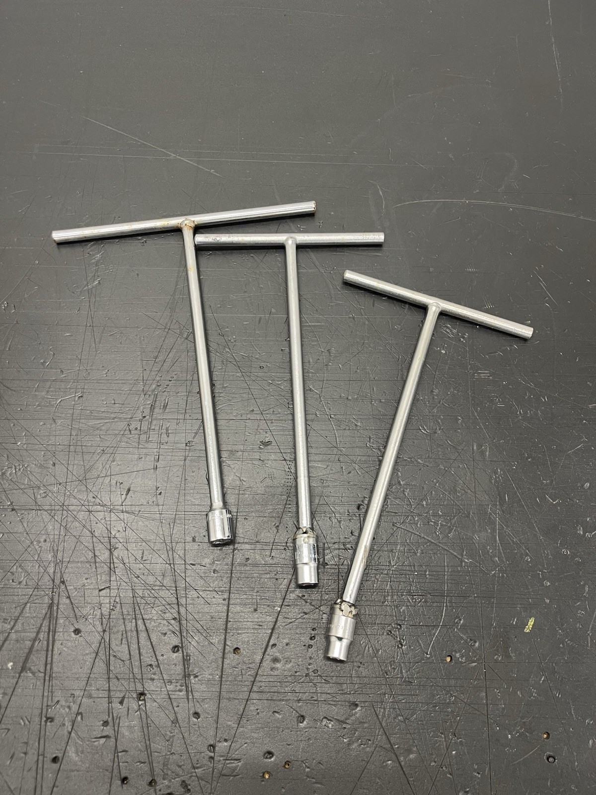 3x T Bar T Handle T Type Wrench Job Lot Tone Koken 10mm 12mm 14mm