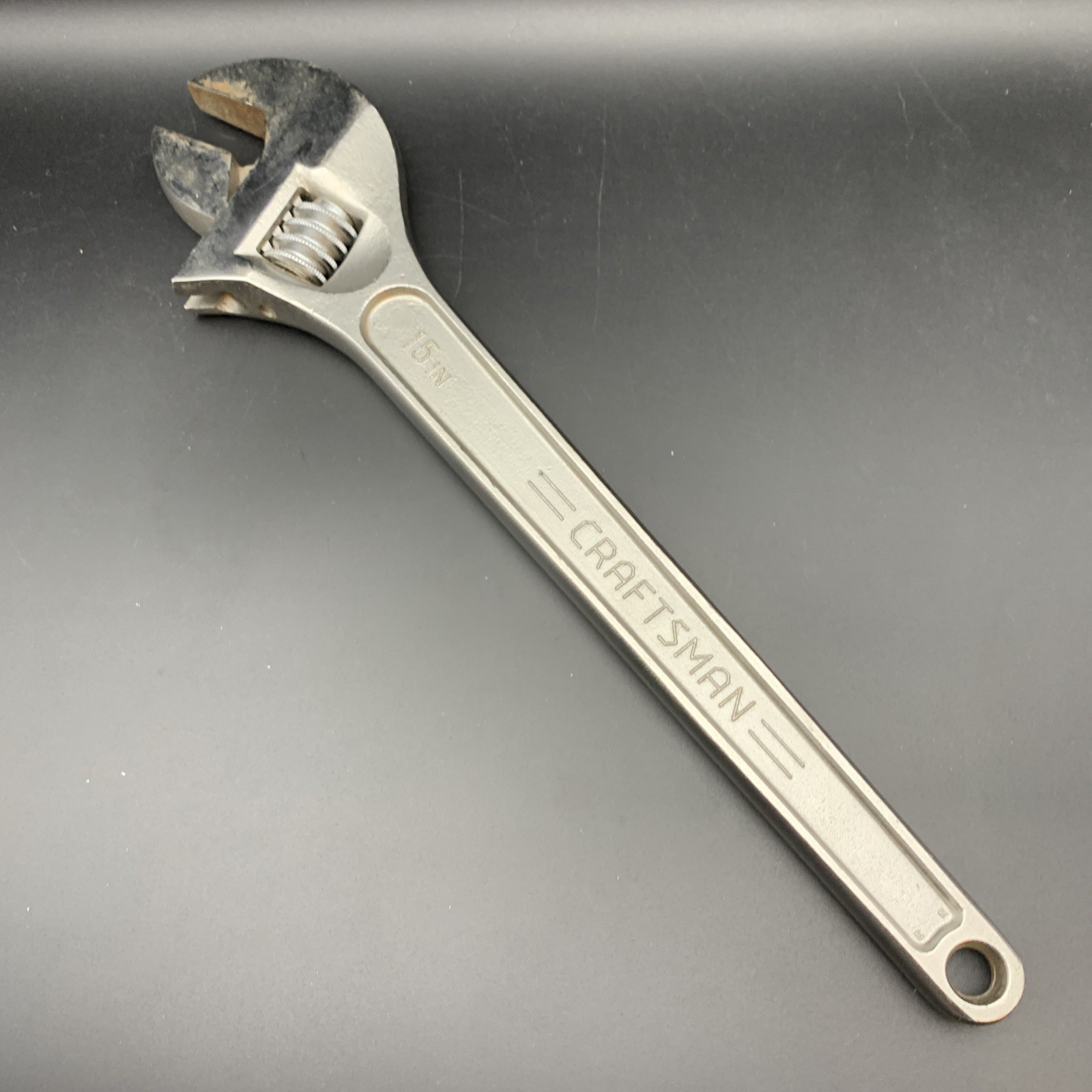 CRAFTSMAN 380MM ADJUSTABLE WRENCH 15 IN 9-44662 Made In USA