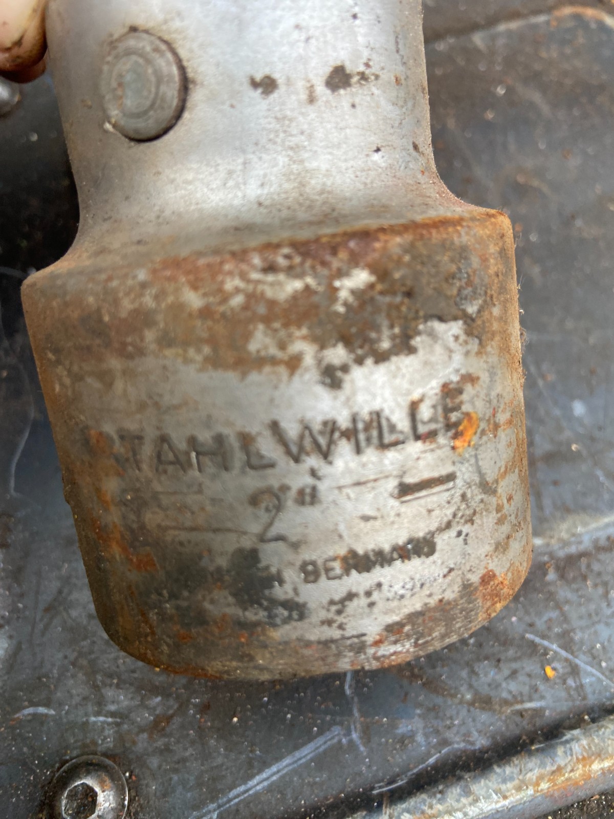 Stahlwille 2″ large socket 12 point 1″ drive 2 inch socket 1 inch drive German