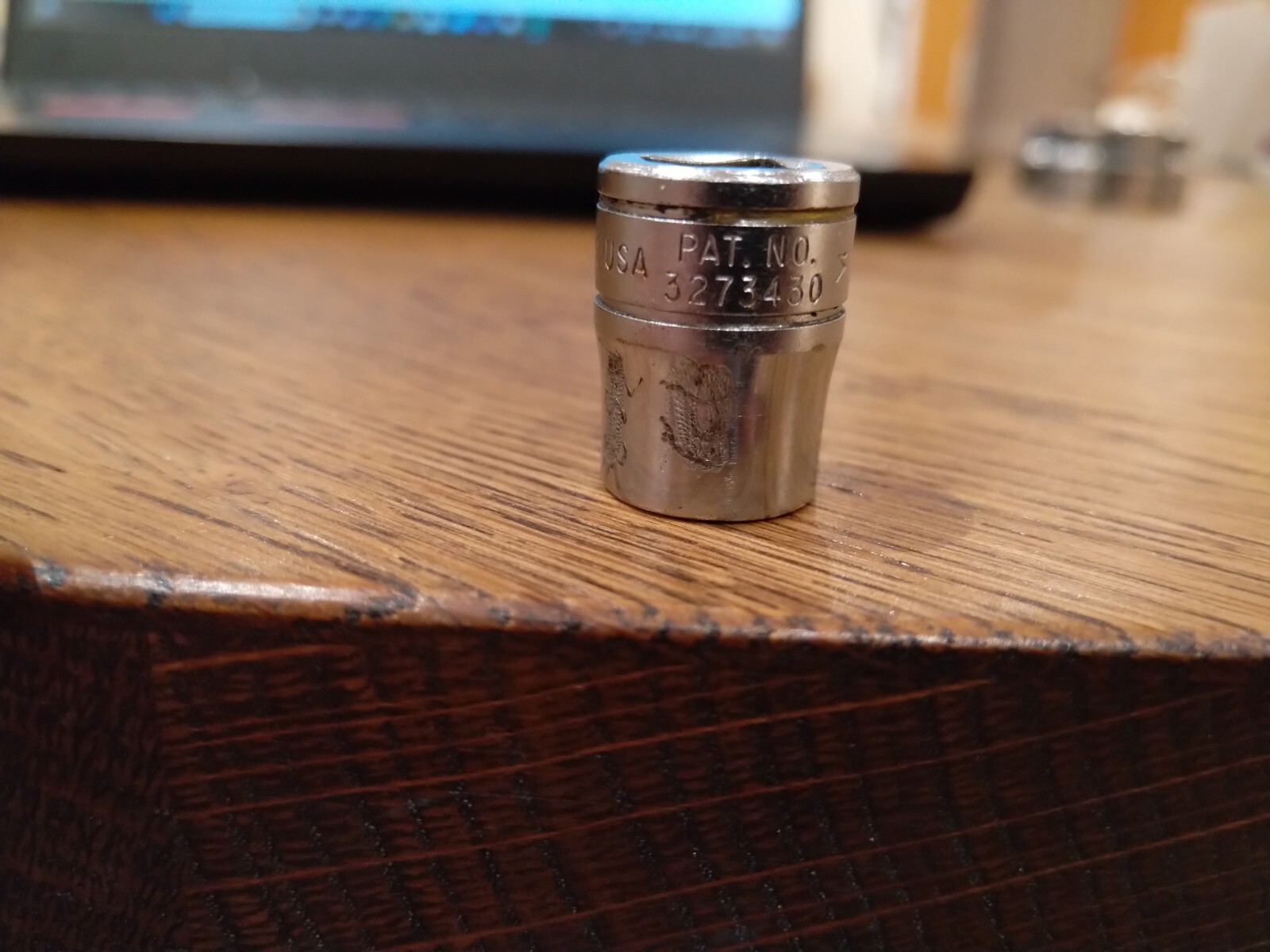 Snap-on USA 3/8″ Drive 12-Point SAE 7/16″ Flank Drive Shallow Socket F141 21gram