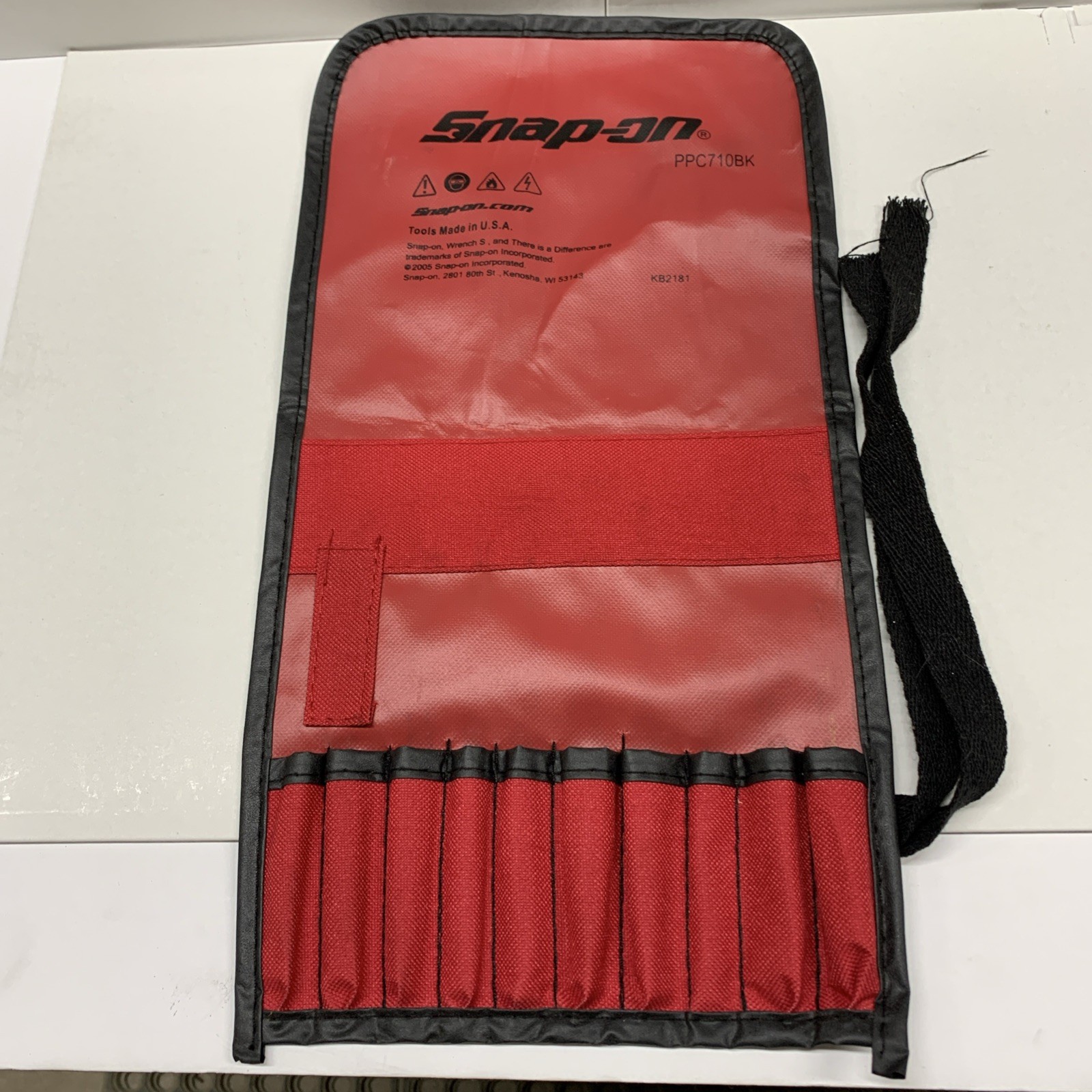 Snap On Tools USA KB2181 Kit Bag for PPC710BK Punch & Chisel Set