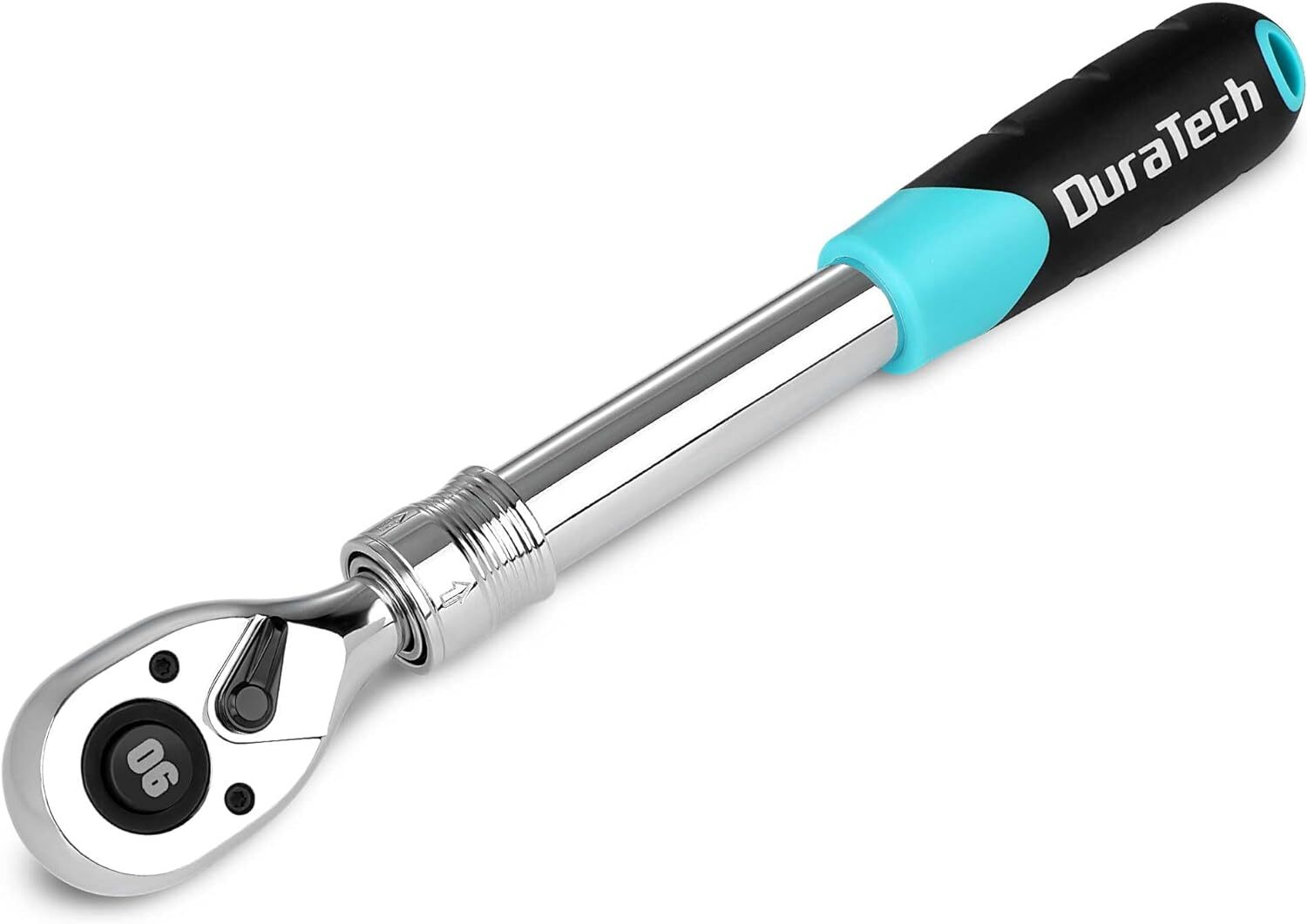 DURATECH 1/2″ Drive Extendable Ratchet Handle 90-Tooth Quick-Release Alloy Steel