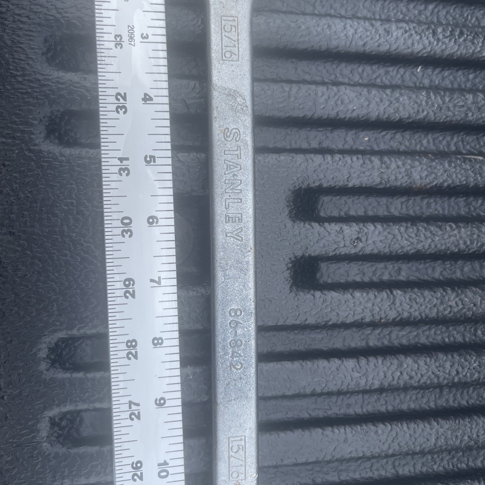 Stanley USA 15/16″ Combination Wrench 12 Point 86-842 USA READ!