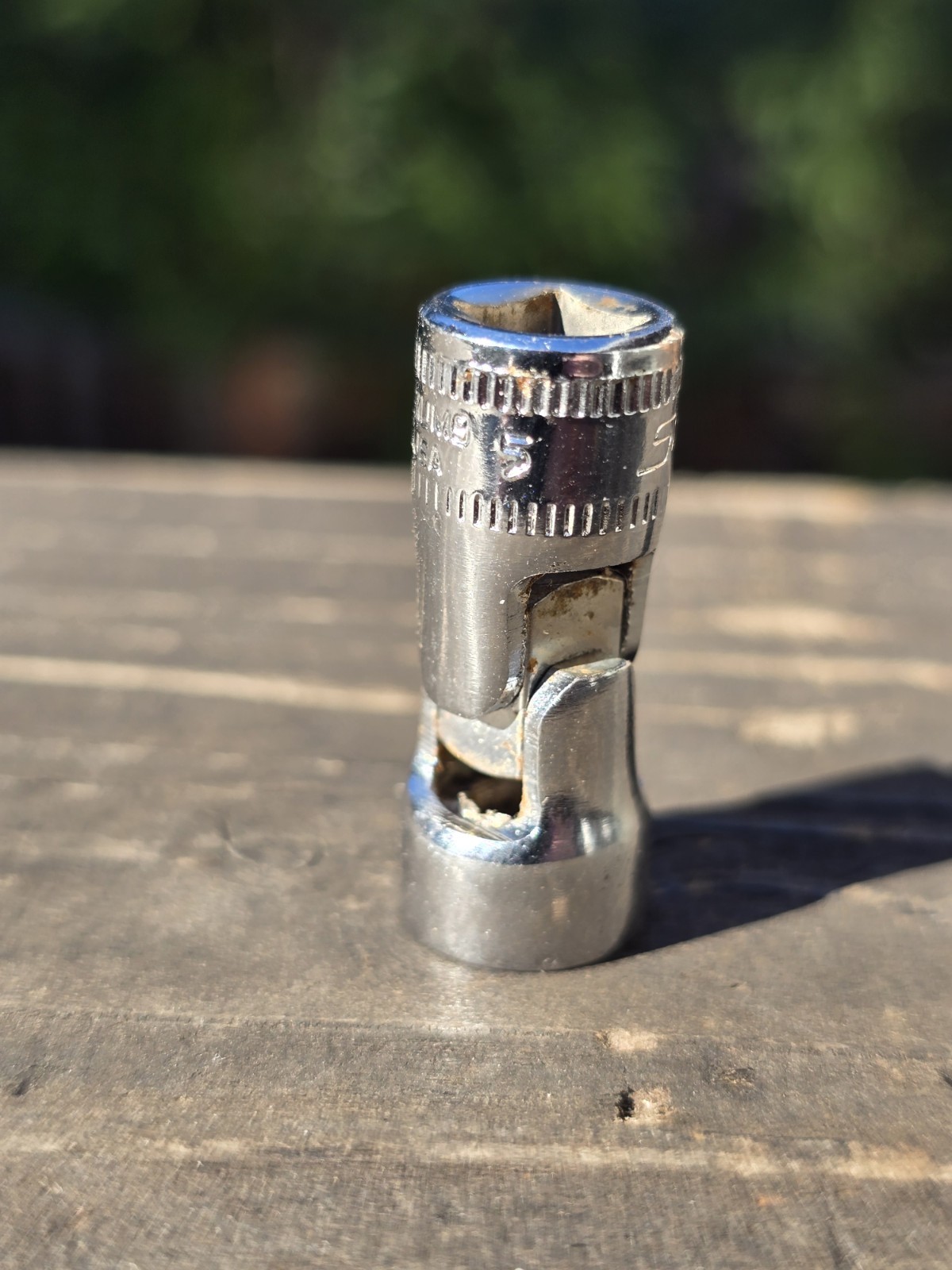 Snap-On 1/4″ Drive Universal Swivel Socket 9mm TMUM9 12Pt 1995