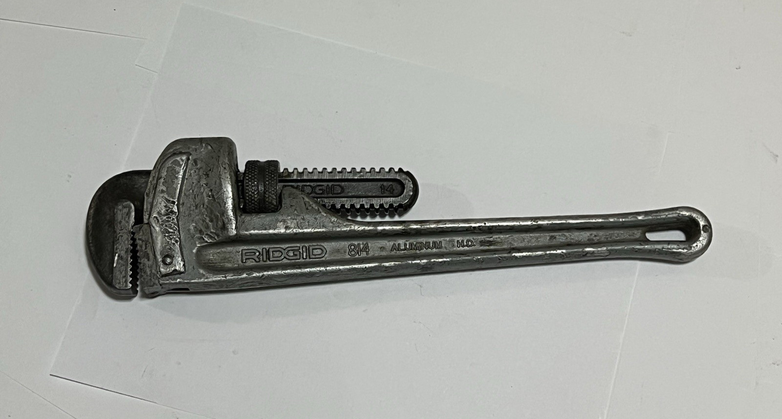 RIDGID 814 Ridge Tool Co 14″ Aluminum Heavy Duty Straight Pipe Wrench 350mm USA