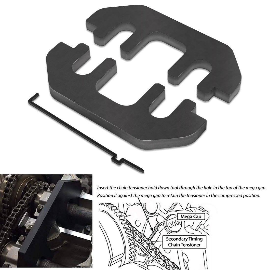 Camshaft Holding Tool Kit Timing Holder Tool Set For Ford 3.5L 3.7L 4V Engines