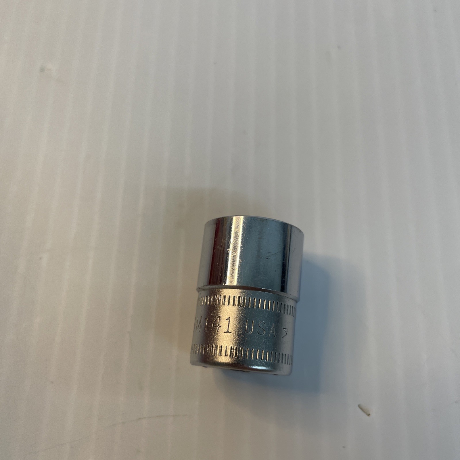 Snap On Tools 14MM 3/8” Drive Metric 6 Point Shallow Chrome Socket FSM141 – USA