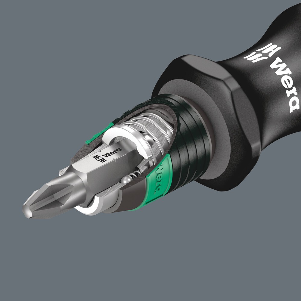 Wera Kraftform Kompakt 10 Pcs Rapidaptor Compact Screwdriver Set 05056653001