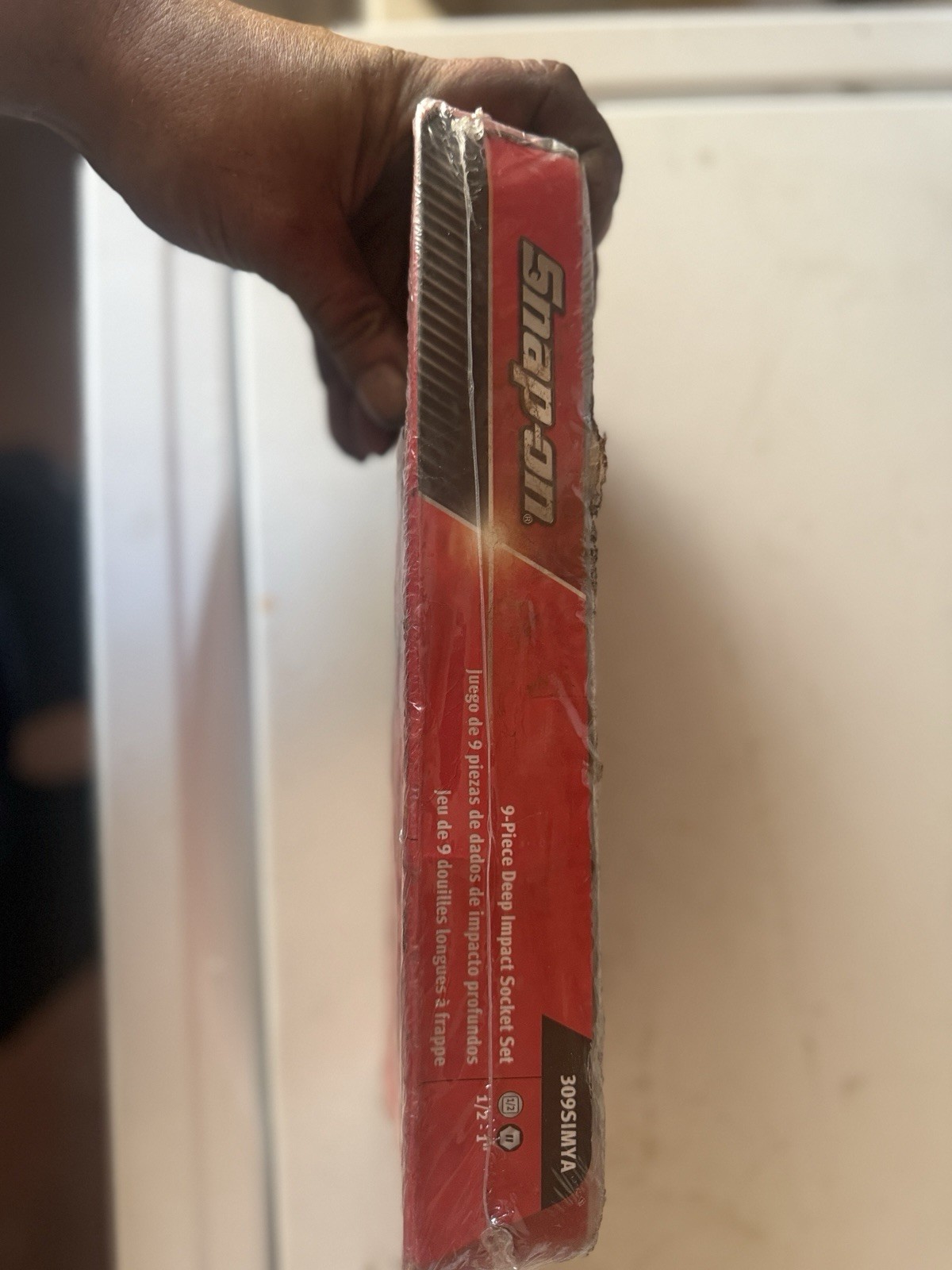 NEW Snap-on 1/2″ drive 1/2″ – 1″ 6-point DEEP Impact Socket Set 309SIMYA SEALED