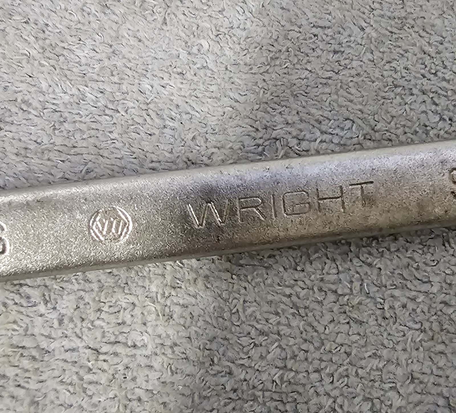 🇺🇸Wright 1116 9/16″ Combination Wrench 12 Point Satin Finish 8″ Long