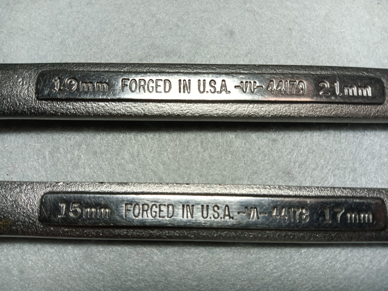 Sears Craftsman USA 5Pc METRIC Flare Nut Line Wrench Set – VV, VA 9mm-21mm