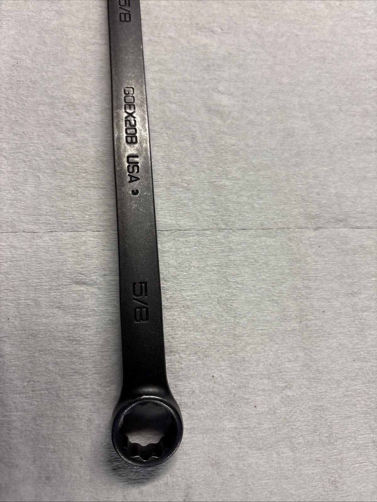 Snap On GOEX20B 5/8” Combination Wrench W/ Black Industrial Finish