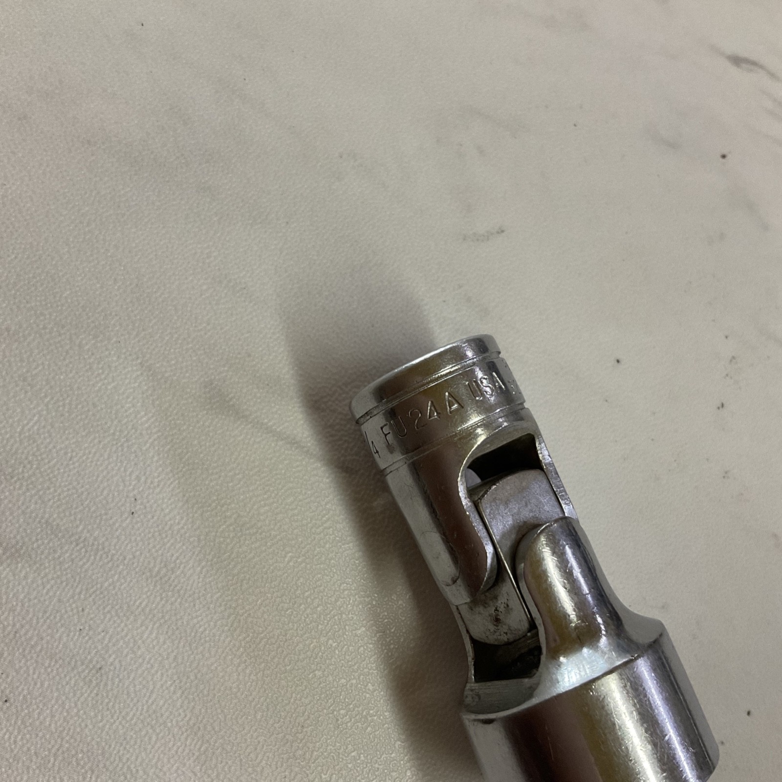 Snap-on 3/8″ Drive 3/4″ SAE 12-Point Chrome Swivel Socket FU24A USA !SHIPS FREE!