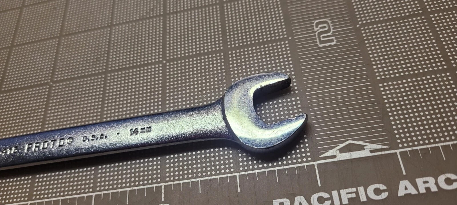 Proto Professional 31415 14mm x 15mm Open End Wrench USA