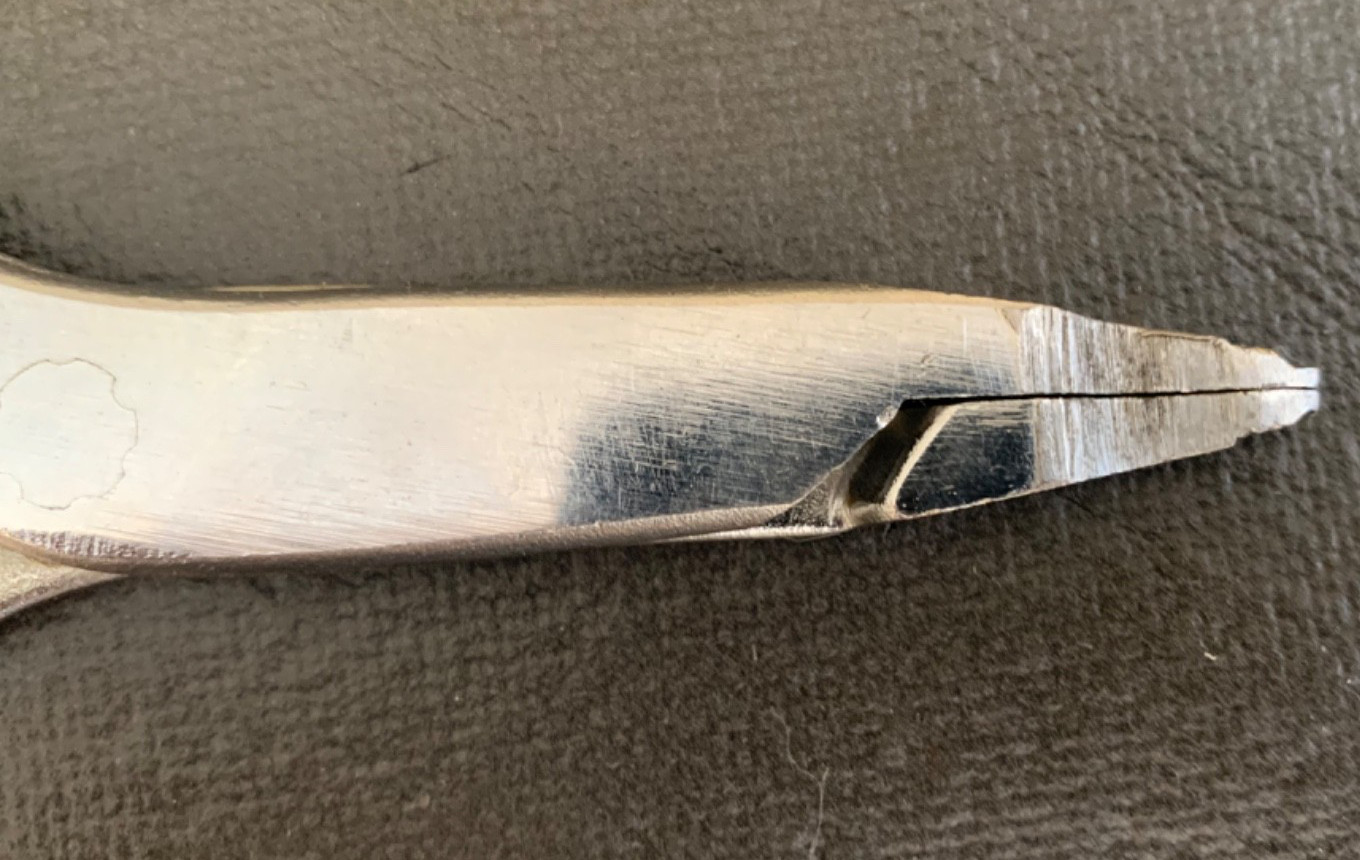 Vintage K-D Tools 2534 Fixed Tip External Lock Ring Pliers Made in USA