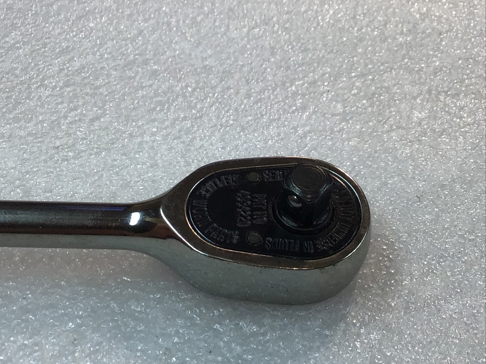 Snap-on#TML830 – 1/4” Dr., Chrome 6-1/2”Extra Long Handle Ratchet-USA-Rebuilt-