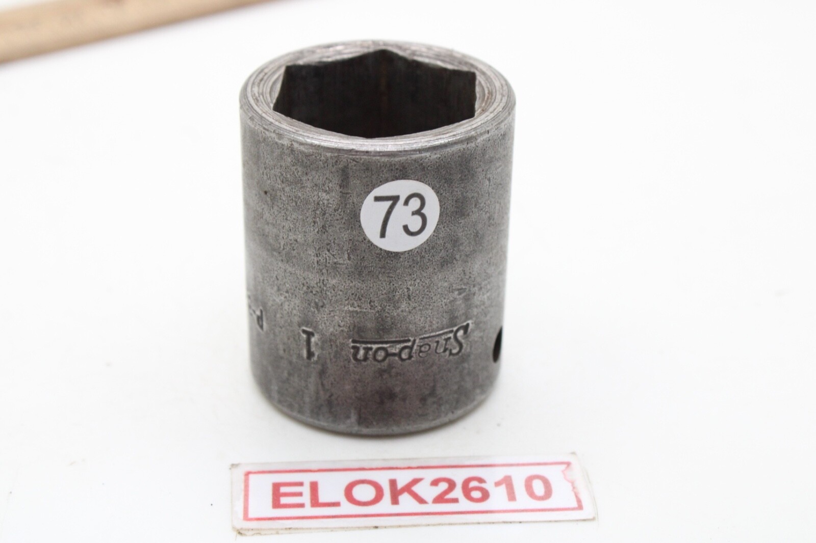 Snap-on P-320 1/2 1″ 1/2″ Drive 6 Point SAE Impact Socket USA