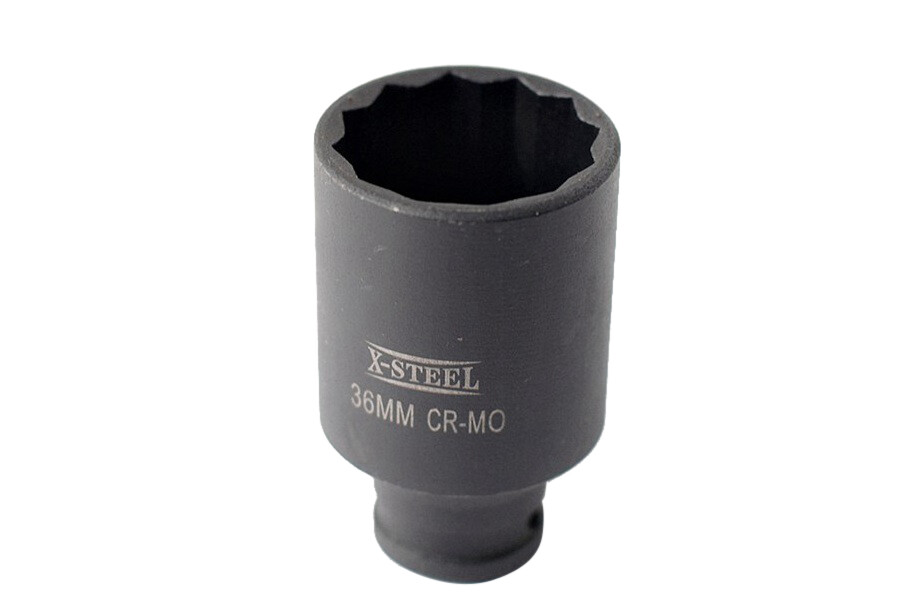 1/2″ Dr 12PT Double Hex Deep Impact Socket:8…23/24/25/26/27/28/29/30/32…45mm