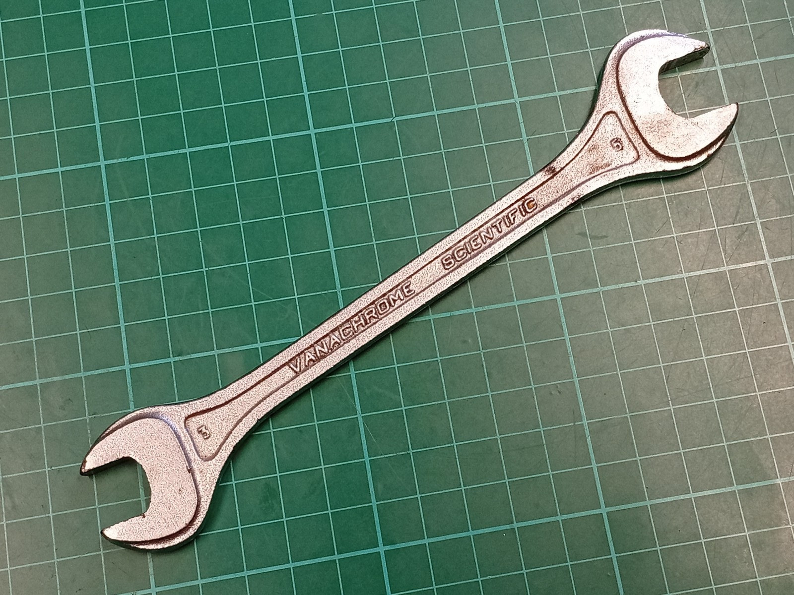 Facom No33, 13mm x 15mm, Vanachrome Scientific, Open Ended Spanner, France