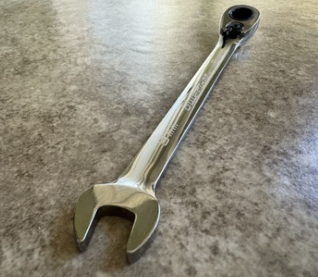 🔵 NEW Blue-Point 9mm 12-Point Metric 15° Offset Reversable Ratcheting Wrench